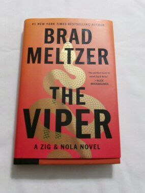 THE VIPER, A ZIG & NOLA NOVEL By Brad Meltzer  2026 First Edition
